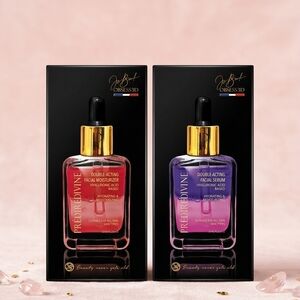 Red and Purple Double-Acting Facial Moisturizer